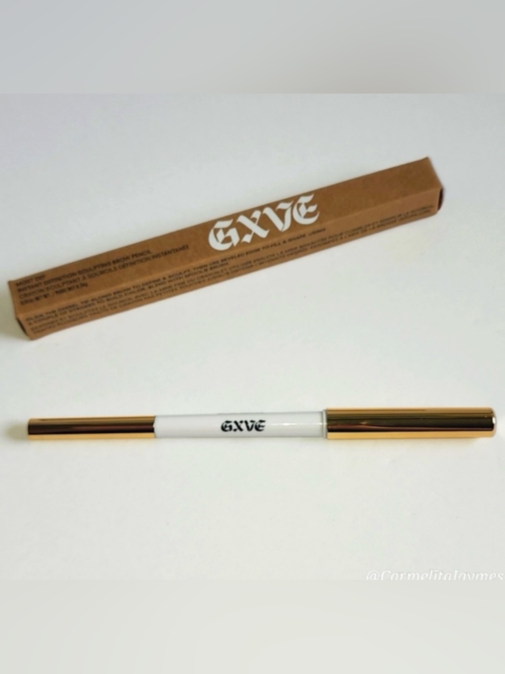 GXVE Most Def Instant Definition Sculpting Eyebrow Pencil #1 Neutral Blonde NIB